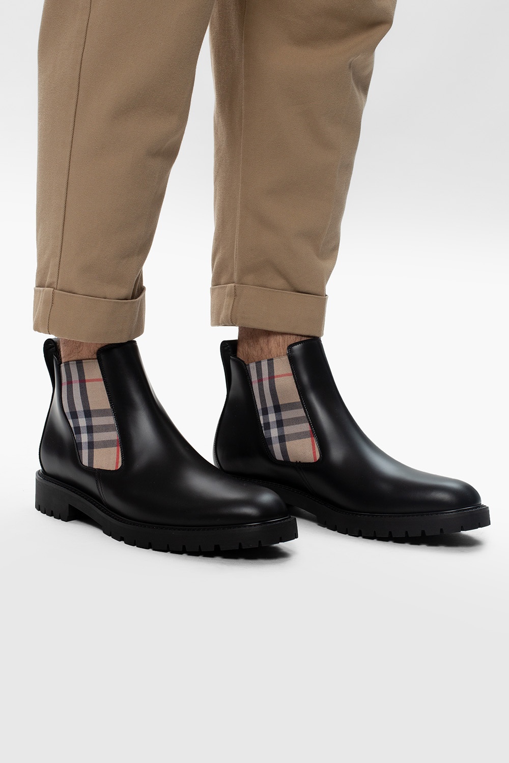 Spodnie Burberry Be owe Burberry Allostock Chelsea boots